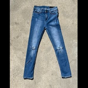 All Saints High waisted skinny jeans - Size 25